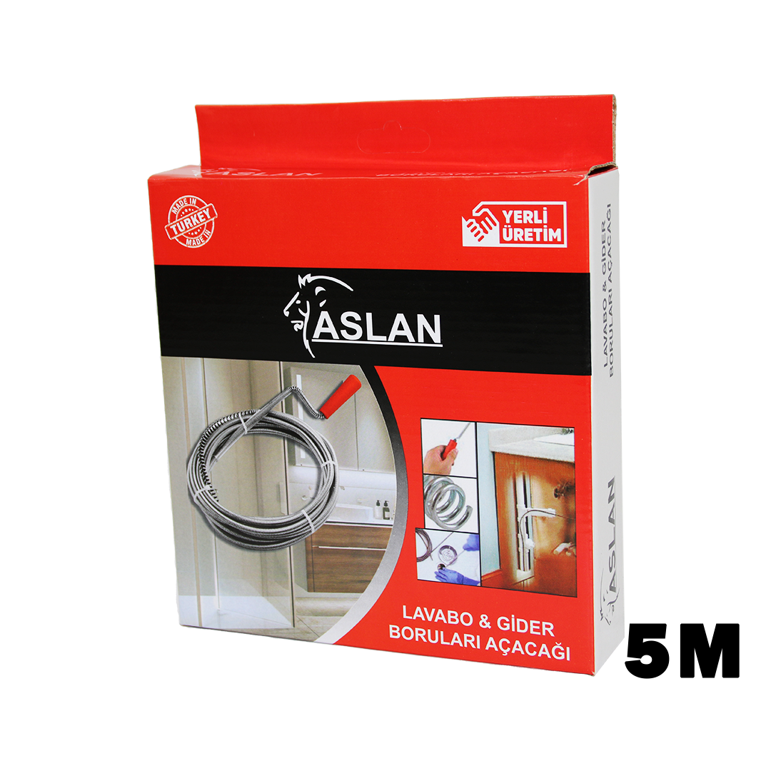 5MT SUSTA SPRAL LAVABO - GİDER AÇAR (5286)