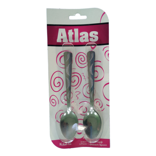 6 PARÇA METAL TATLI KAŞIK (5286)