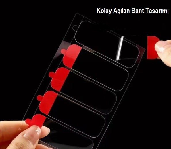 60 Parça Kolay Açılır Güçlü Çift Taraflı Bant 18mm*50mm (5286)