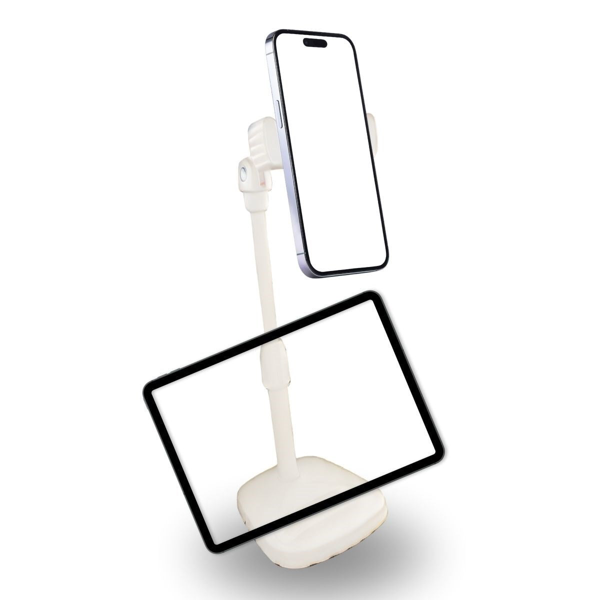 ANKAVERSE® Beyaz Masaüstü Tablet ve Telefon Standı