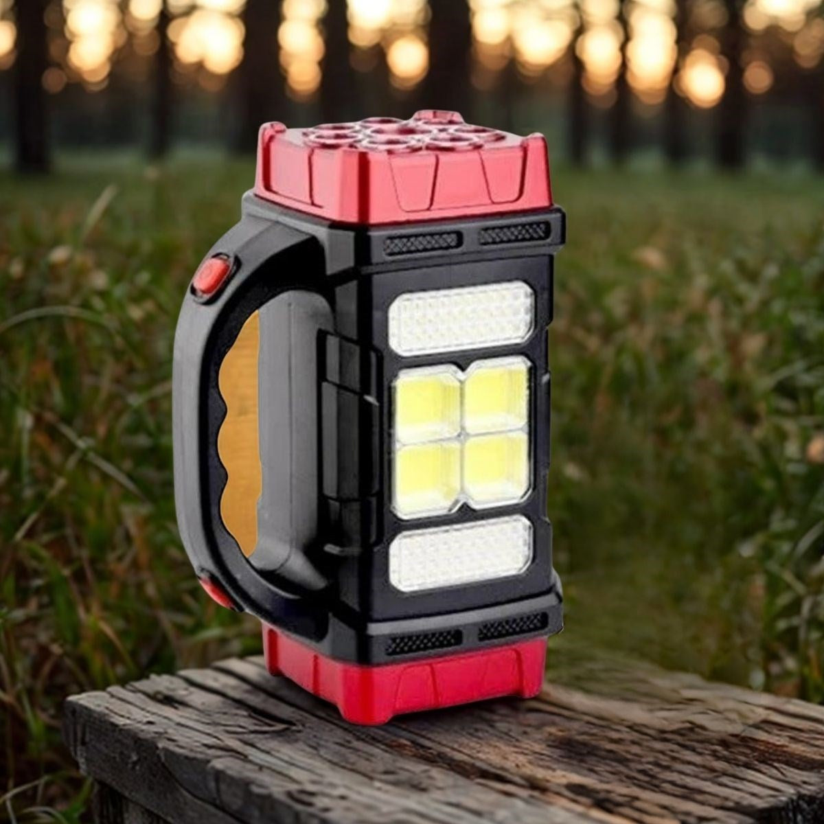 ANKAVERSE® Çok Fonksiyonlu Elde Güneş Enerjili Lamba - 38W