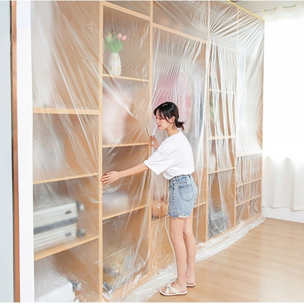 ANKAVERSE® Yapışkanlı Hışır Koruma Örtüsü - 280cm x 15m