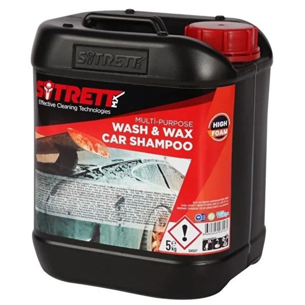 Sitrett MX Cilalı Oto Şampuanı Boya Korumalı 5 Kg