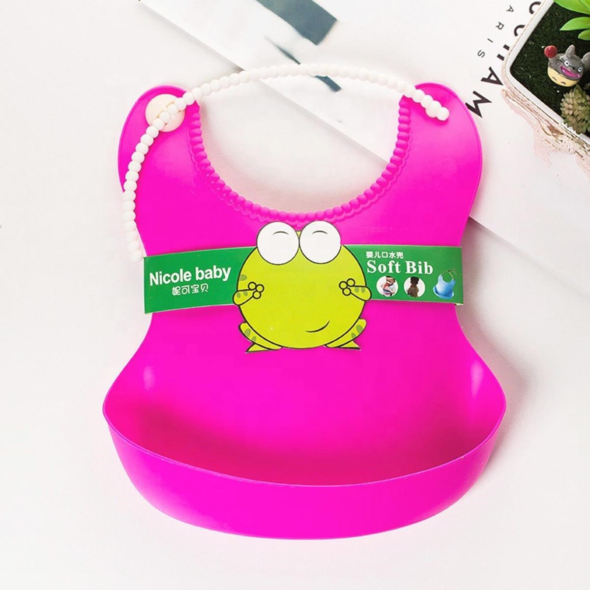 ANKAVERSE® Pembe Silikon Bebek Mama Önlüğü - Dökülme Önleyici ve Bükülebilir