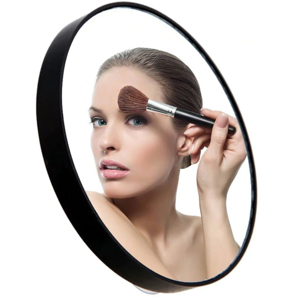 ANKAVERSE® 10x Büyüteçli Vantuzlu Pratik Kullanışlı Makyaj Lens Traş Aynası