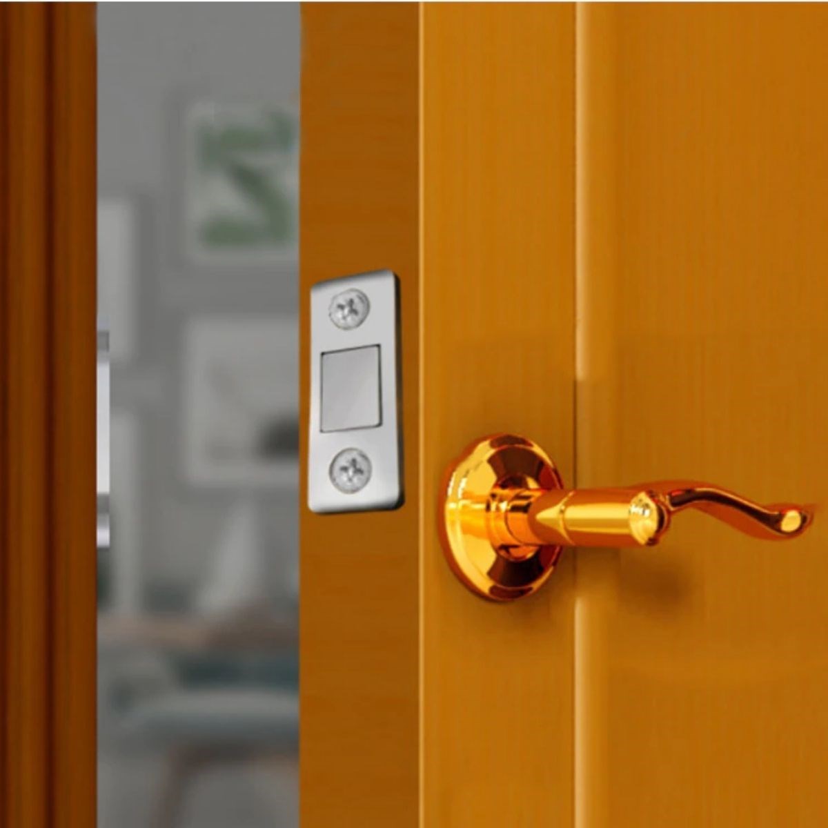 ANKAVERSE® 2 Çift Çok Amaçlı Kapı Kapak Dolap Çekmece Mobilya Durdurucu Kapatıcı Mıknatıslar