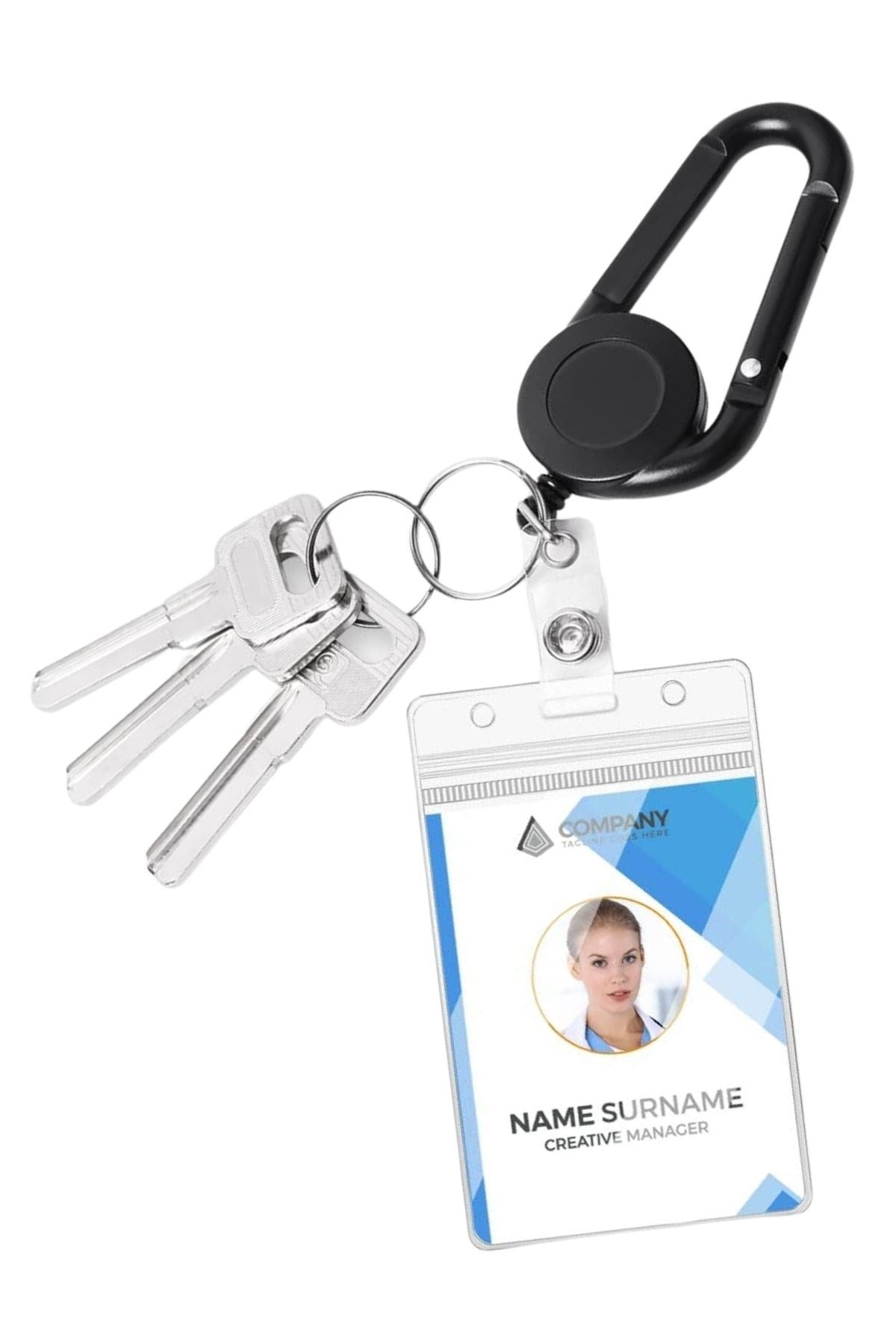 ANKAVERSE® Teleskopik Karabina Anahtarlık