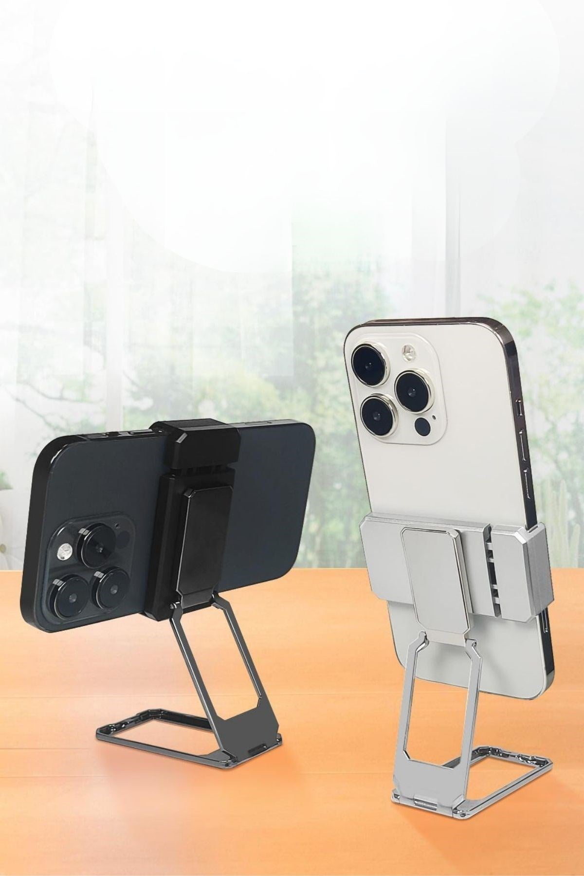 ANKAVERSE® 360° Döner Evrensel Metal Telefon Standı