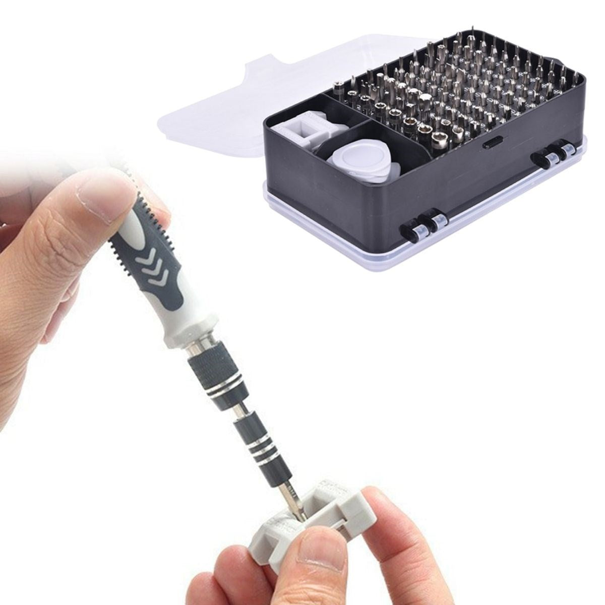 ANKAVERSE® 115 in 1 Hassas Tornavida Onarım Alet Manyetik Sürücü Kitli Elektronik Hassas Tornavida Seti