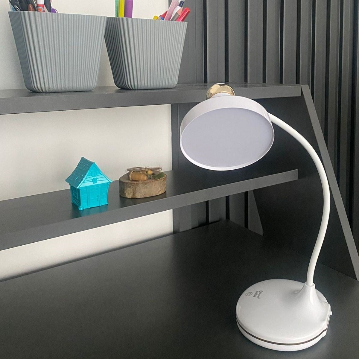 ANKAVERSE® Dokunmatik 3 Farklı LED Işıklı Çalışma Masası Üstü Lamba