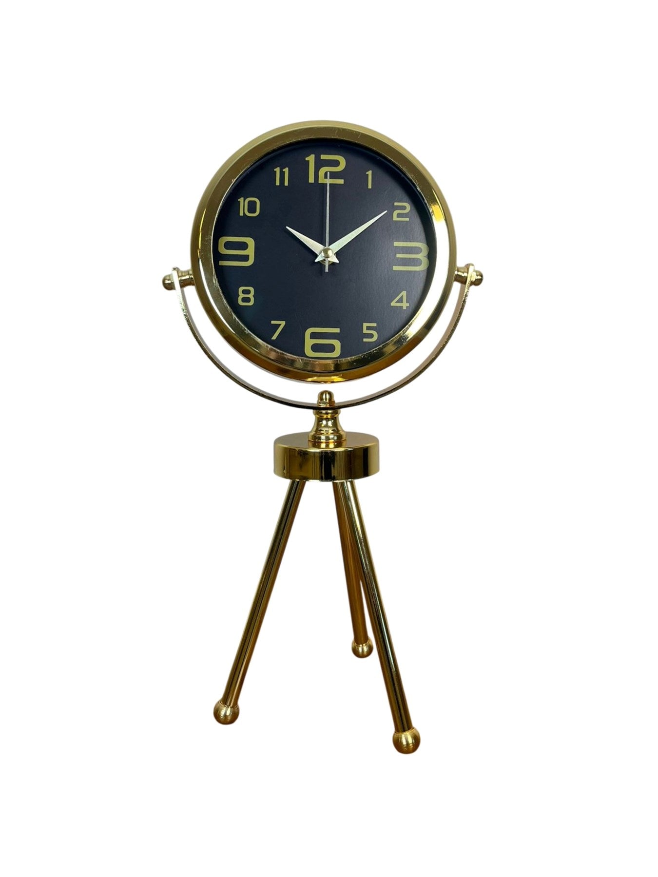 Zentime Vintage Prestige Üç Ayaklı Metal Masa Saati