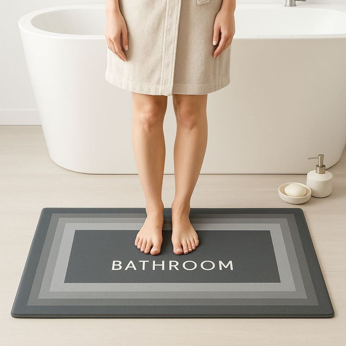ANKAVERSE® Sihirli Su Emici Kaymaz Uzun Paspas 40x120 cm