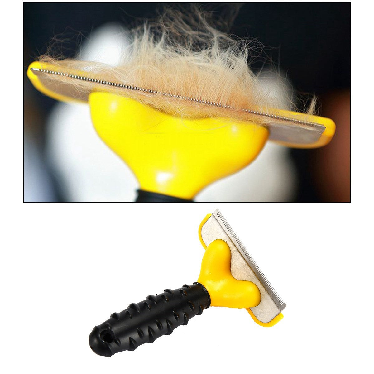 ANKAVERSE® Fubminator Kedi ve Köpek Tüy Toplama Tarağı - 4.5 cm