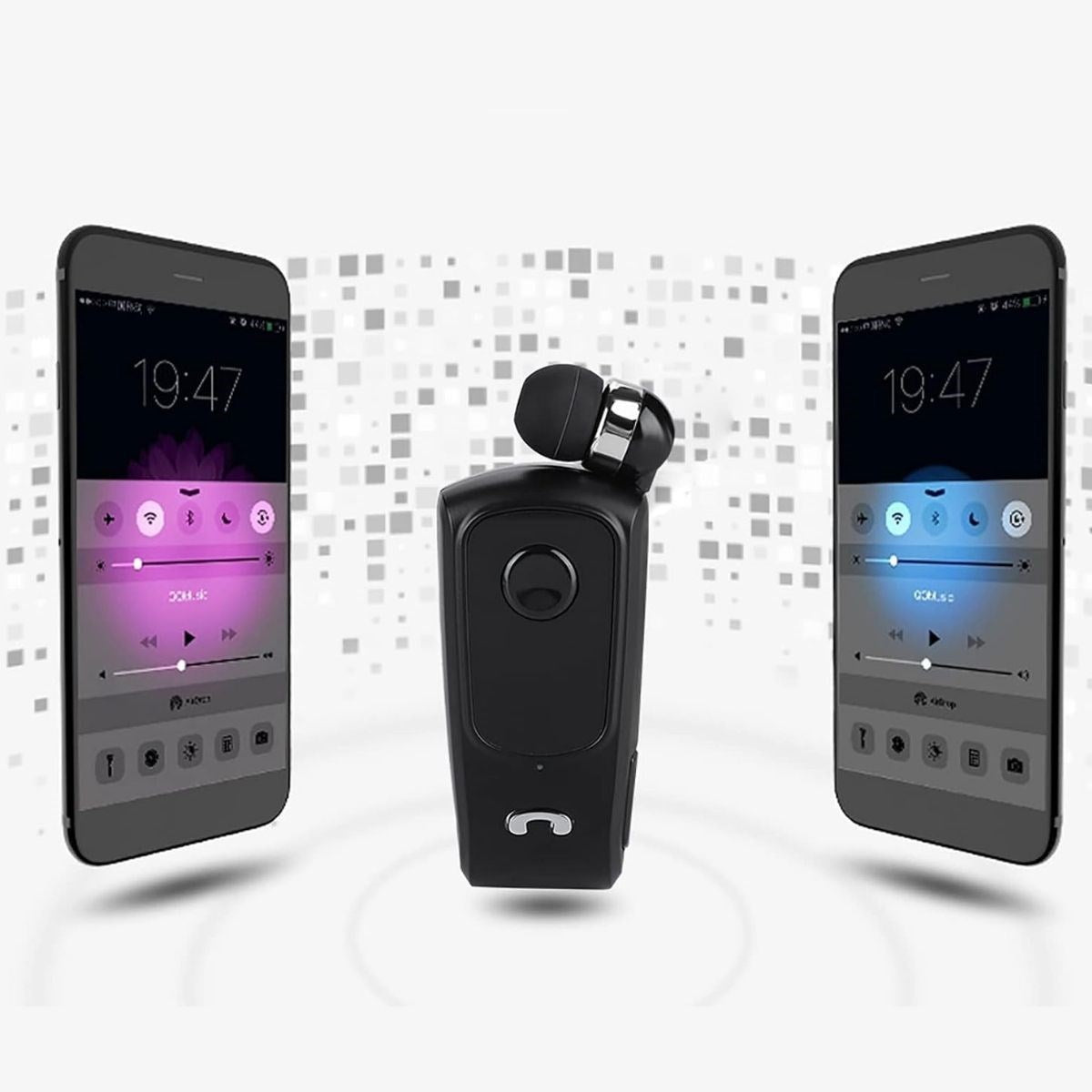 ANKAVERSE® Telefon Bağlantılı Makaralı Kulaklıklı Bluetooth Kulaklık