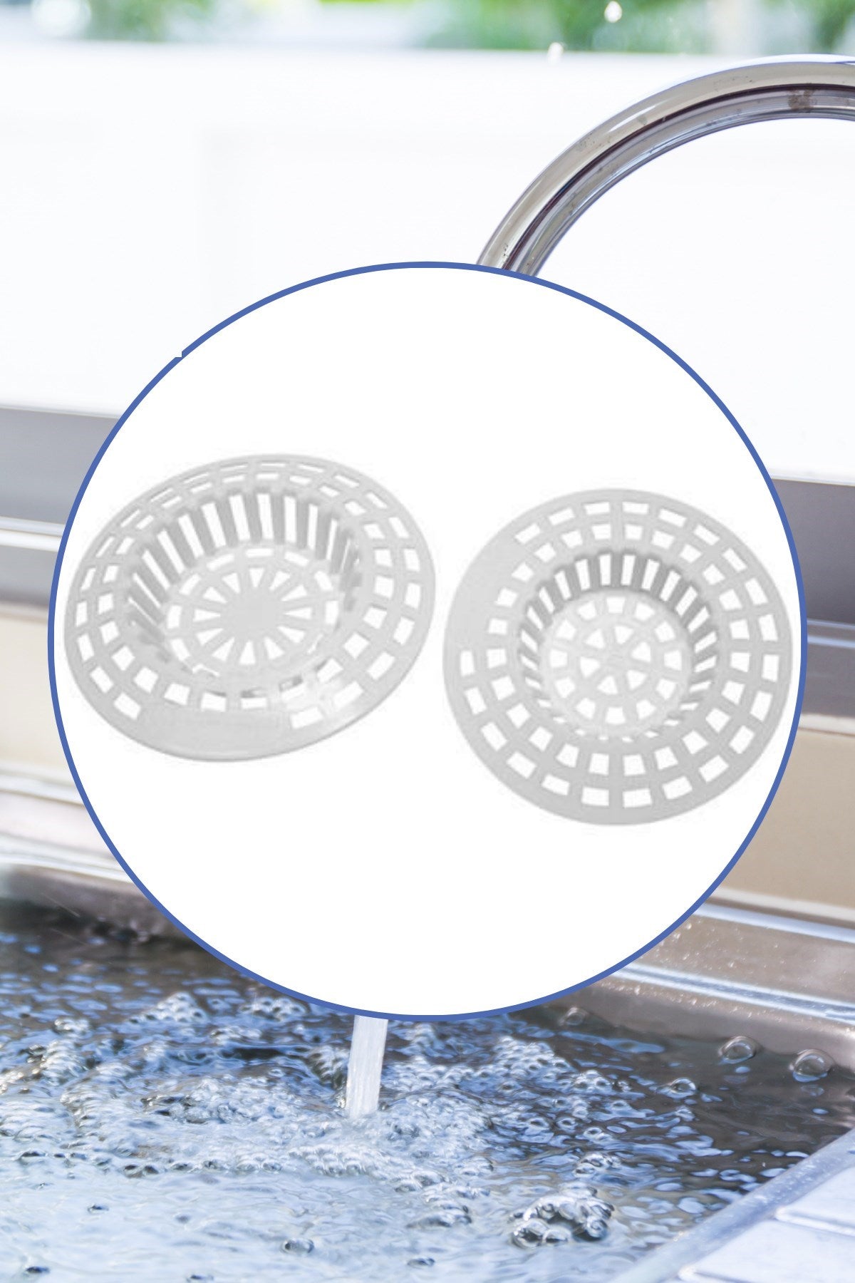 ANKAVERSE® Pratik Lavabo Süzgeci - 2'li Set