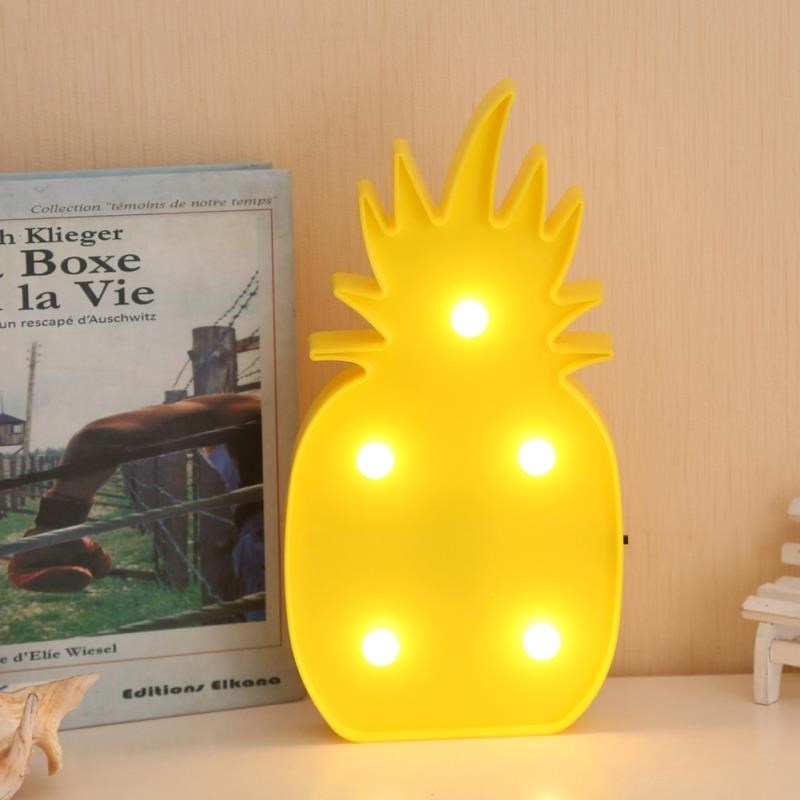 ANKAVERSE® Eğlenceli Ananas LED Gece Lambası