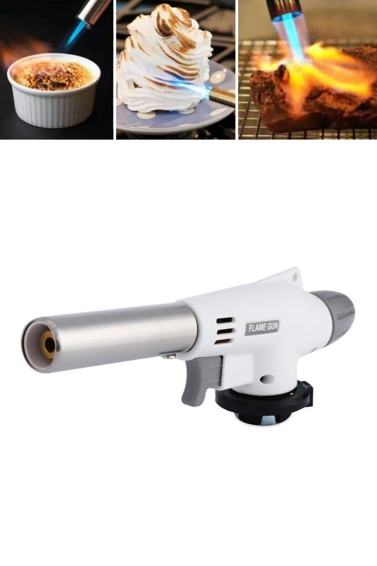 ANKAVERSE®  1300°C Çok Amaçlı Gaz Torch Çakmak - Mutfak, Mangal, Lehimleme Pürmüz Alev Tabancası