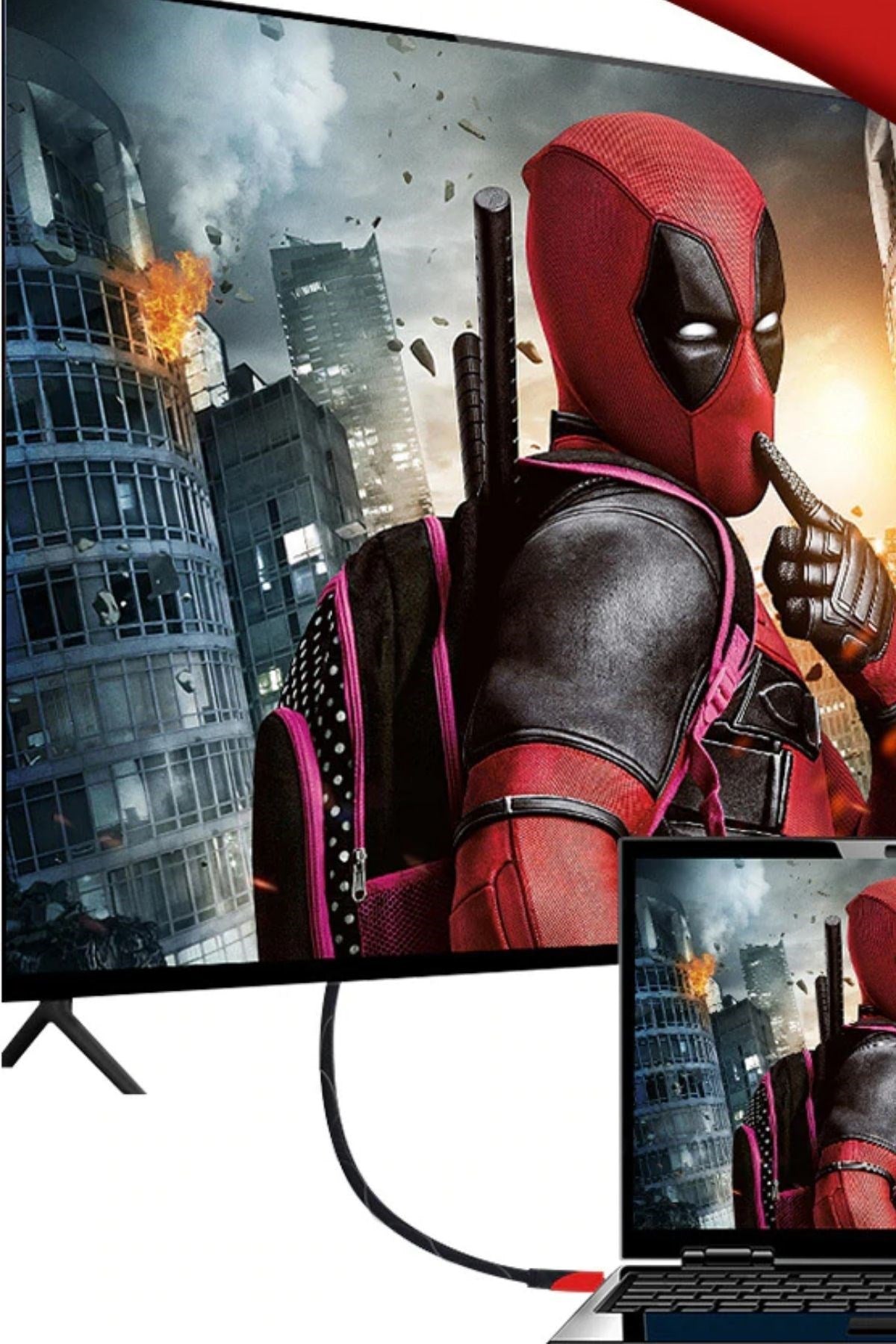 ANKAVERSE® HDMI Kablosu HDTV Bilgisayar Uydu Görüntü Ses Full HD Sargılı Görüntü Aktarma Kablosu