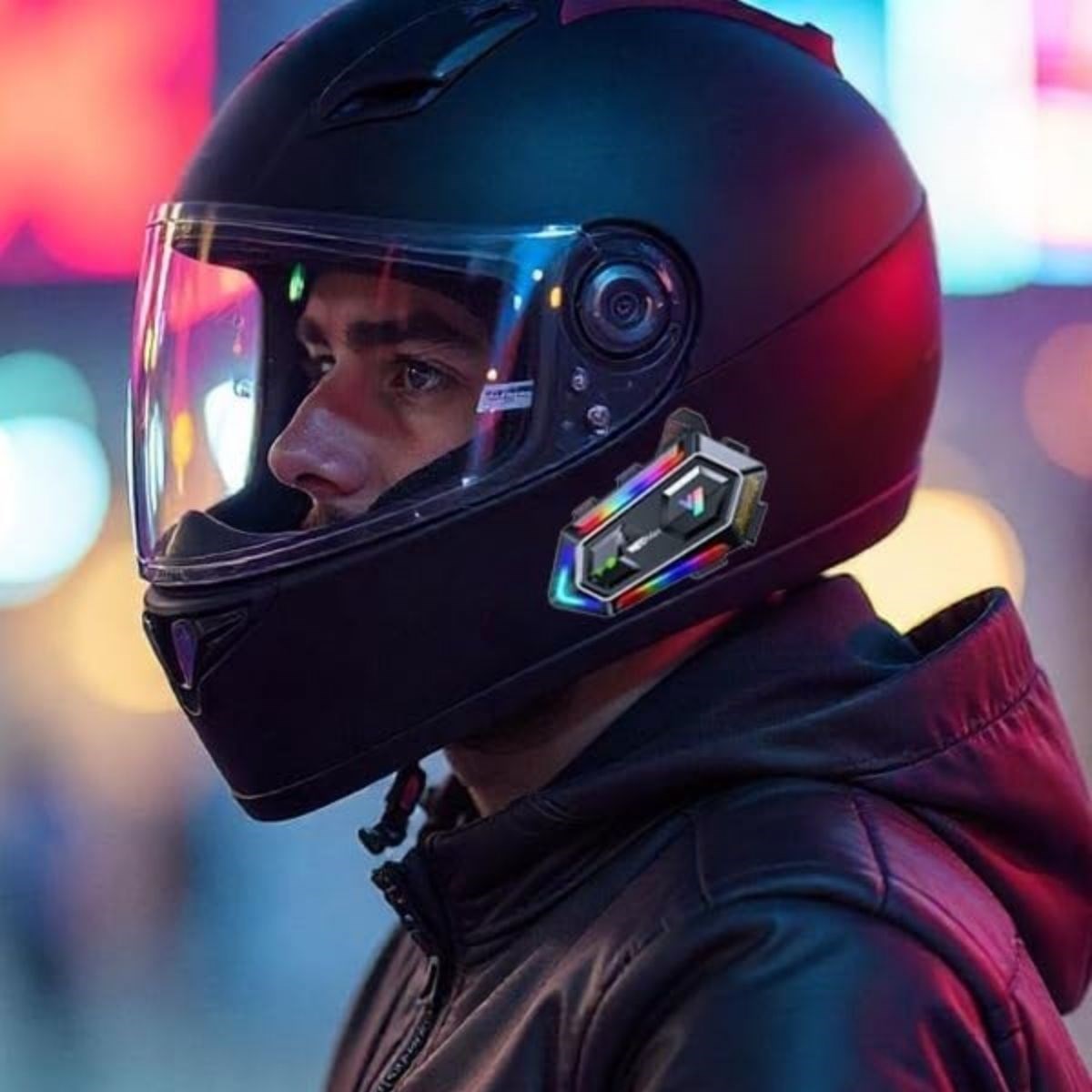 ANKAVERSE® Y20 Motorsikletler İçin Kablosuz Bluetooth Kulaklıklı – Suya Dayanıklı, Uzun Ömürlü Batarya, Gürültü Engelleme Özellikli Kask Kulaklığı