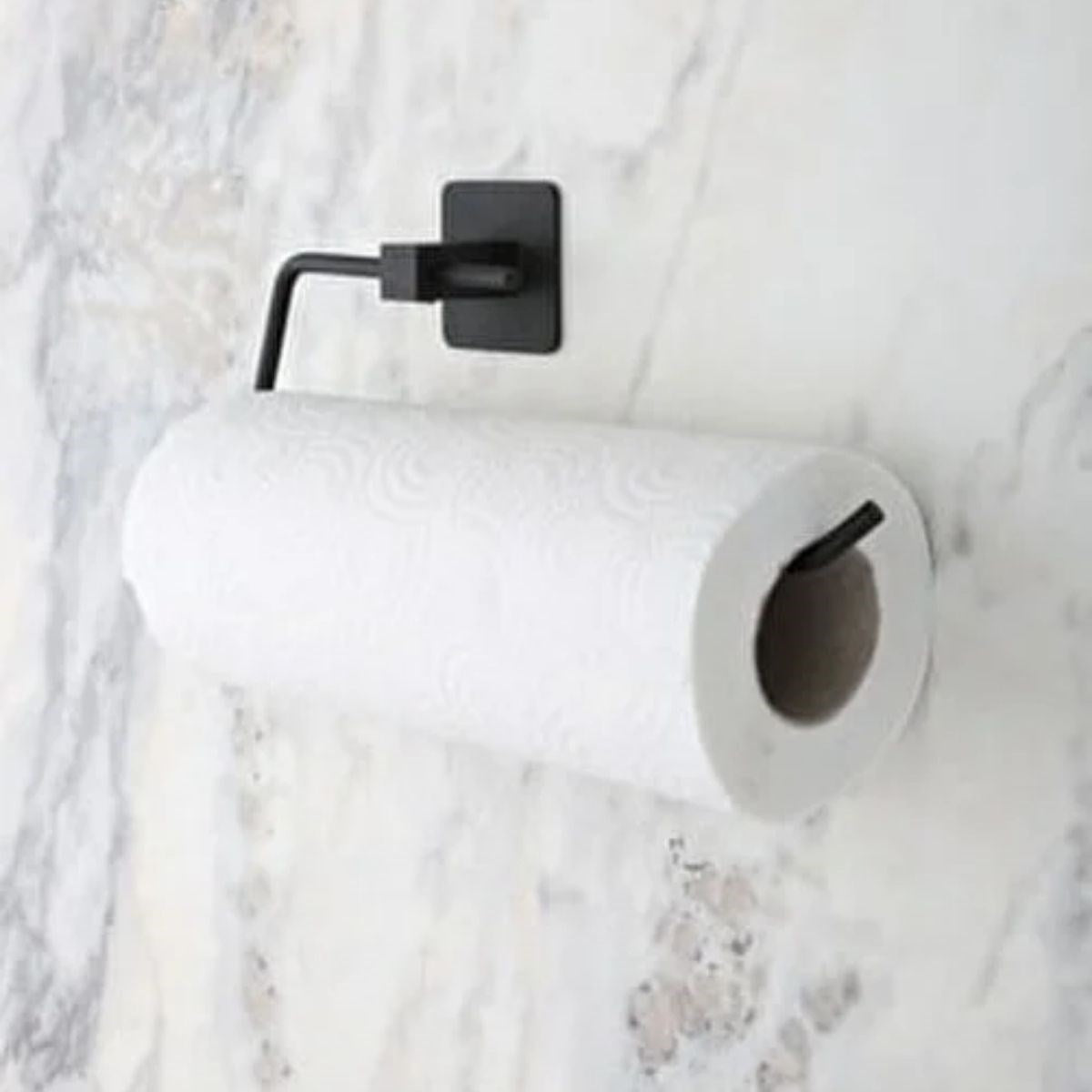 ANKAVERSE® Siyah Kendinden Yapışkanlı Paslanmaz Rulo Havluluk