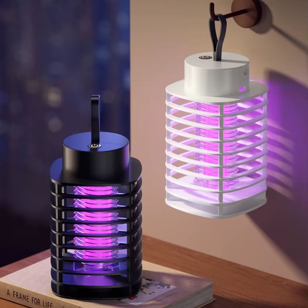 ANKAVERSE® Otomatik Akıllı Sivrisinek Öldürme Lambası Şarj Elektrik Çarpması Sivrisinek Kovucu Lamba Öldürmek Masaüstü Duvar Asmak Sinek Kıran Y20