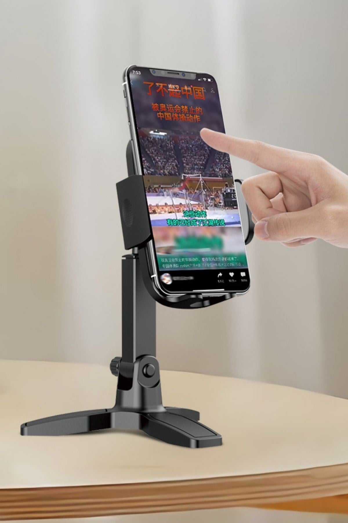 ANKAVERSE® 360° Döner Masaüstü Telefon Tripodu