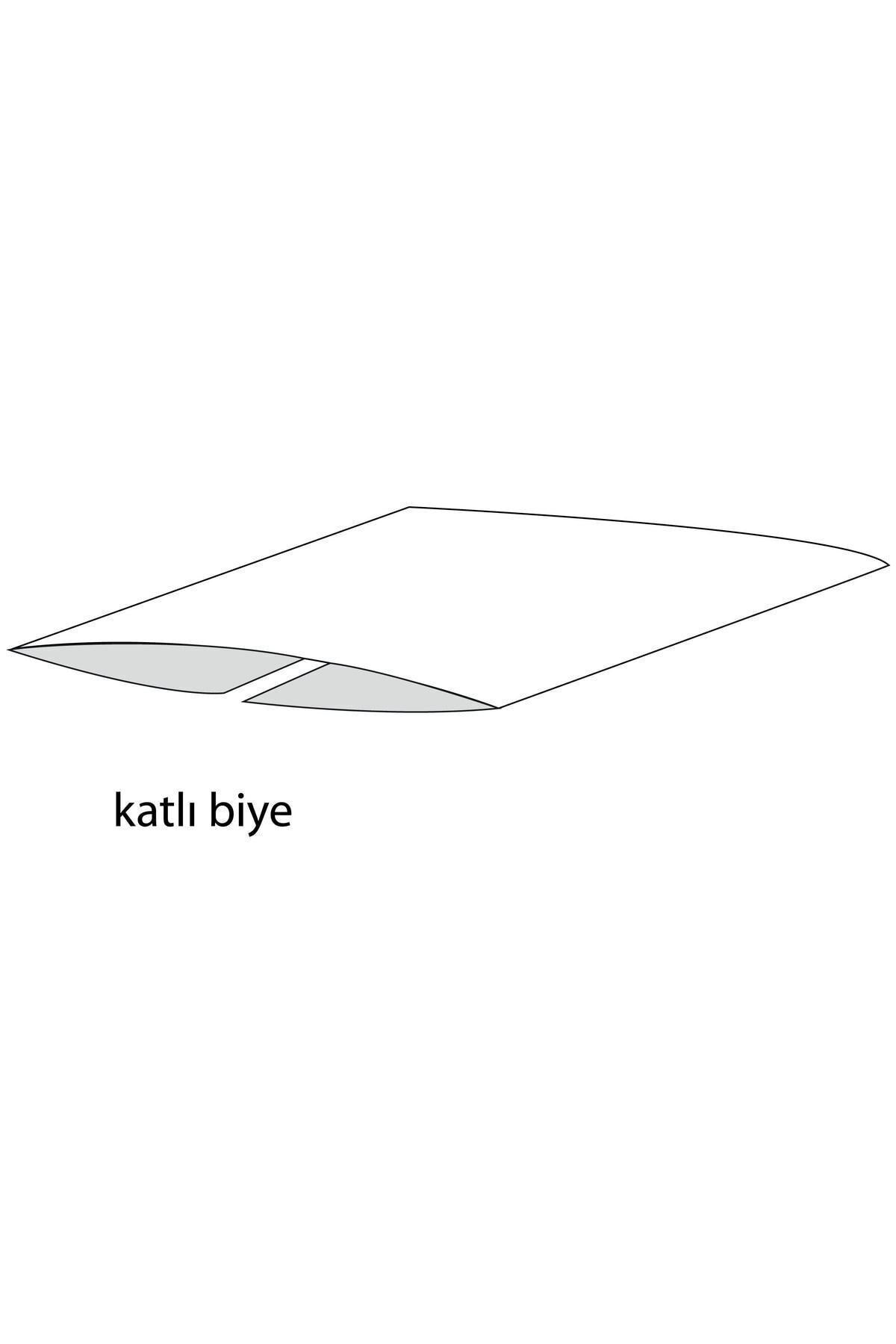 Biye Koton Katlı D31 Fıstık Yeşili 2 cm 25 Metre %65 Koton %35 Polyester