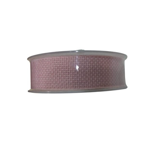 Keten Kurdele 25 mm Pudra 1 Metre