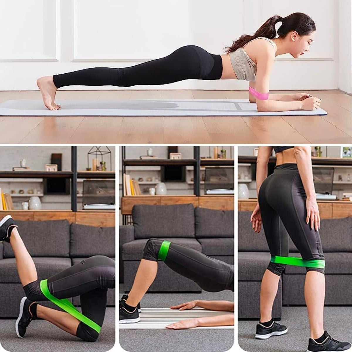 ANKAVERSE® 5'li Direnç Bant Seti - Pilates ve Crossfit İçin