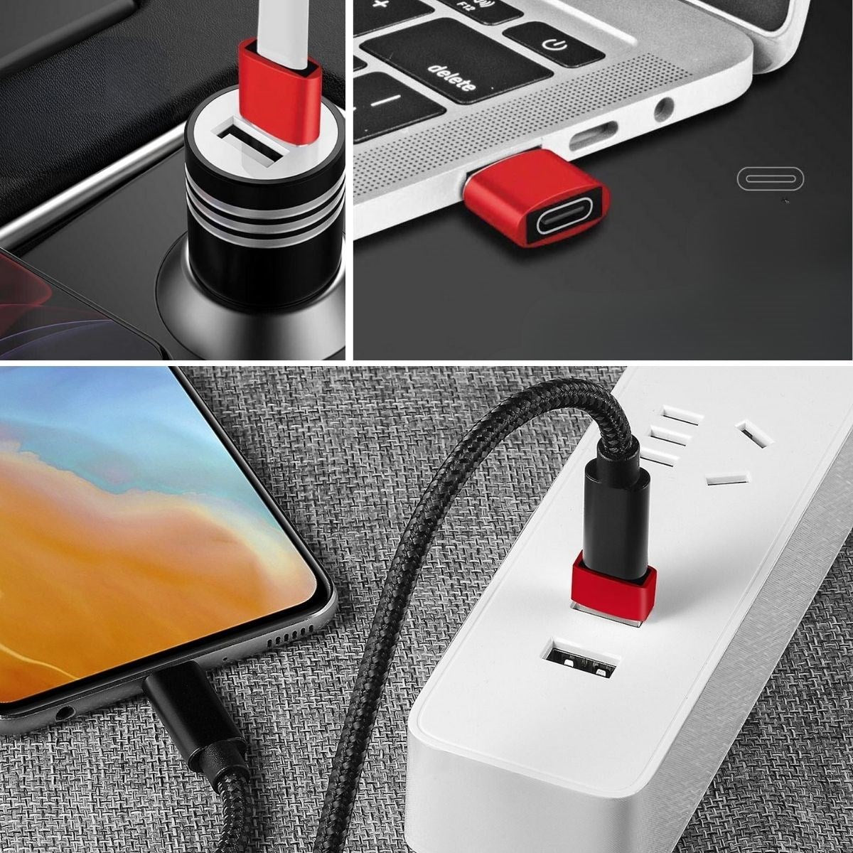 ANKAVERSE® USB'den Type-C'ye Dönüştürücü Adaptör