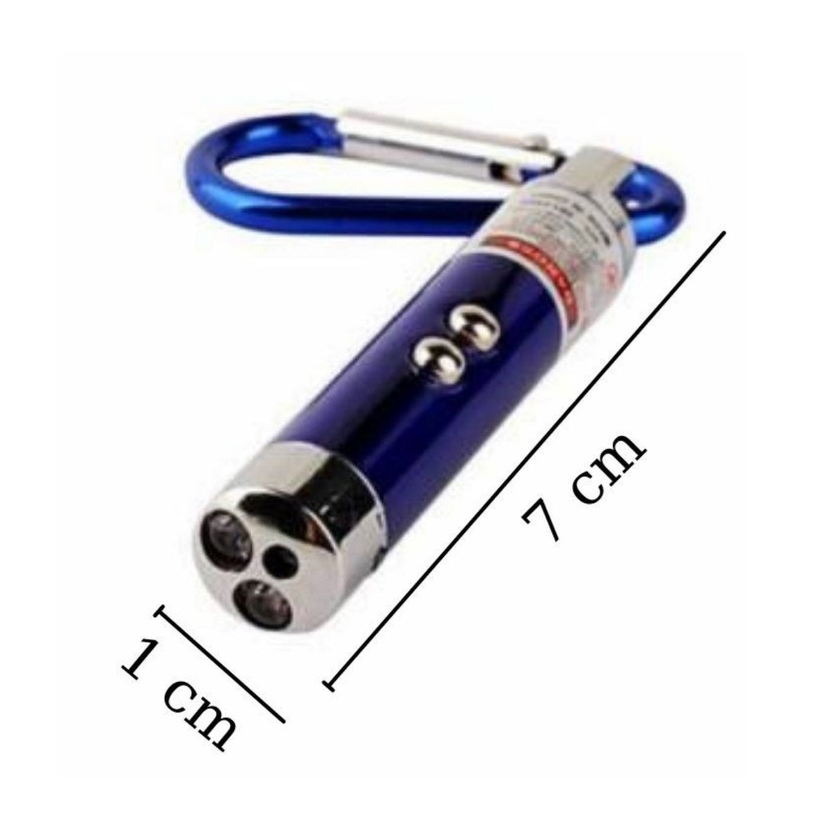 ANKAVERSE® 3'ü 1 Arada LED Lazer Kedi Köpek Oyuncağı Anahtarlık