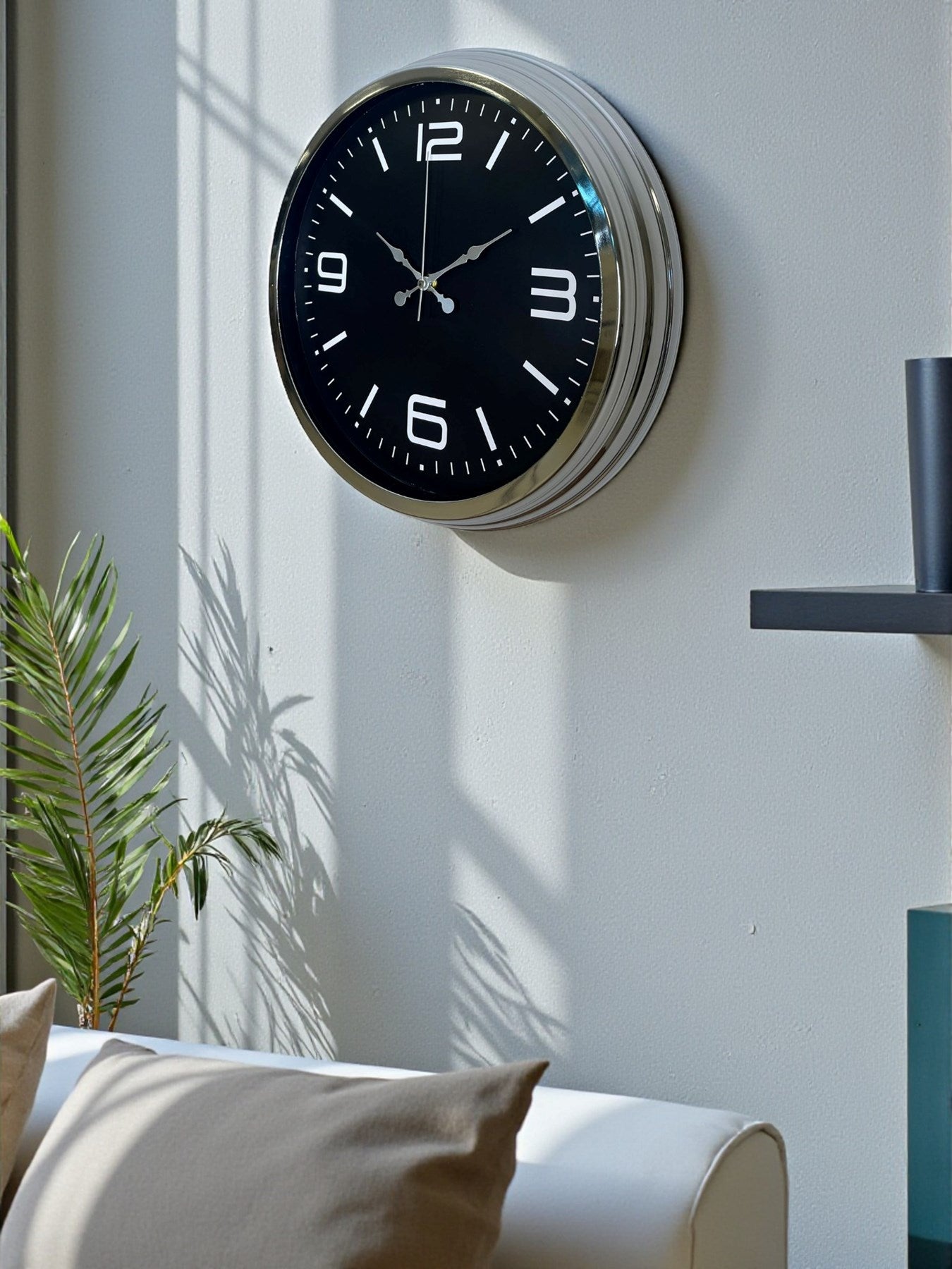 Zentime Elegance 40 Cm Metal Büyük Rakamlı Modern Tasarım