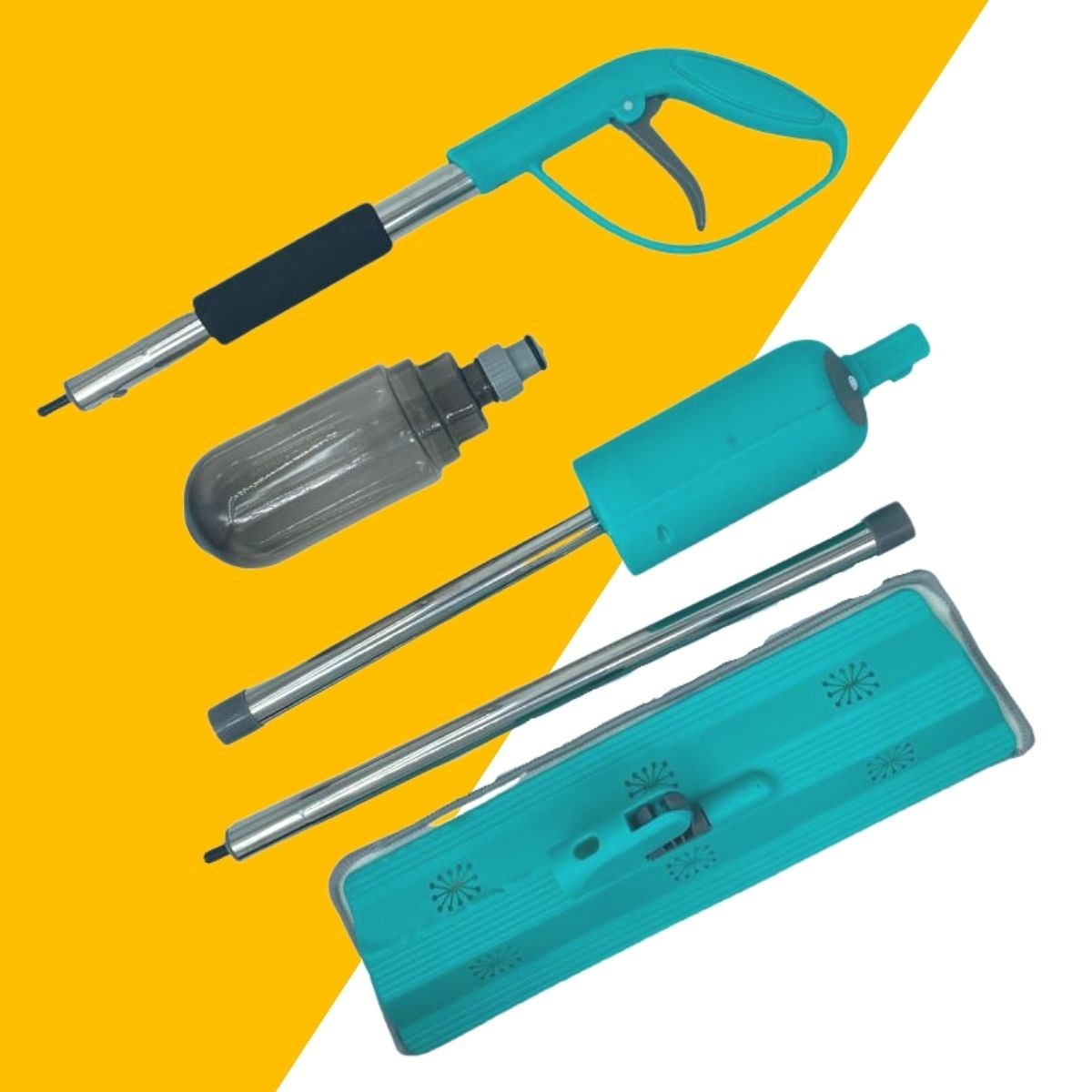 ANKAVERSE® Sihirli Spreyli Döner Mop