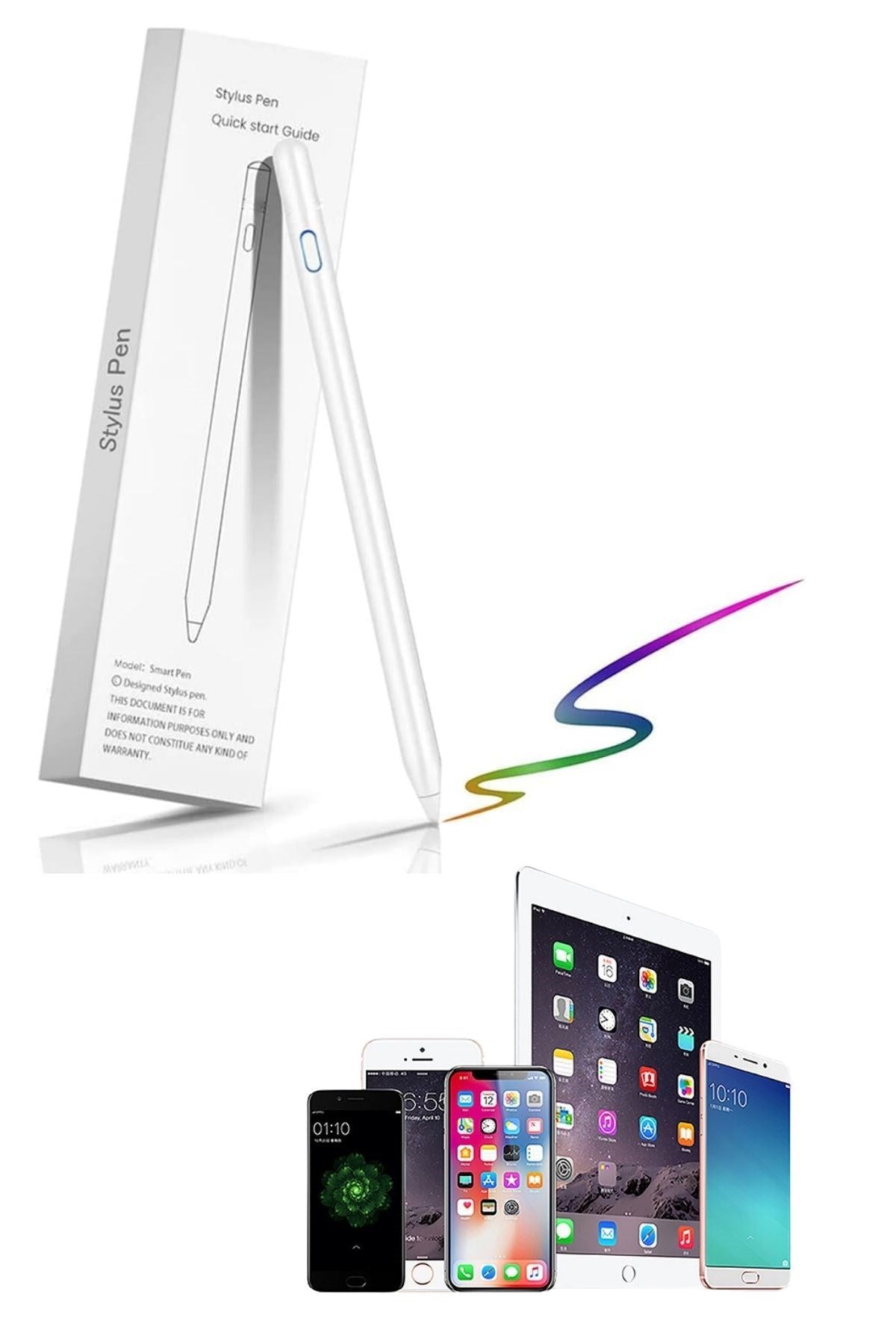 ANKAVERSE® Evrensel Tablet ve Dokunmatik Telefonlarla Uyumlu Hassas Çizim ve Tasarım Kalemi