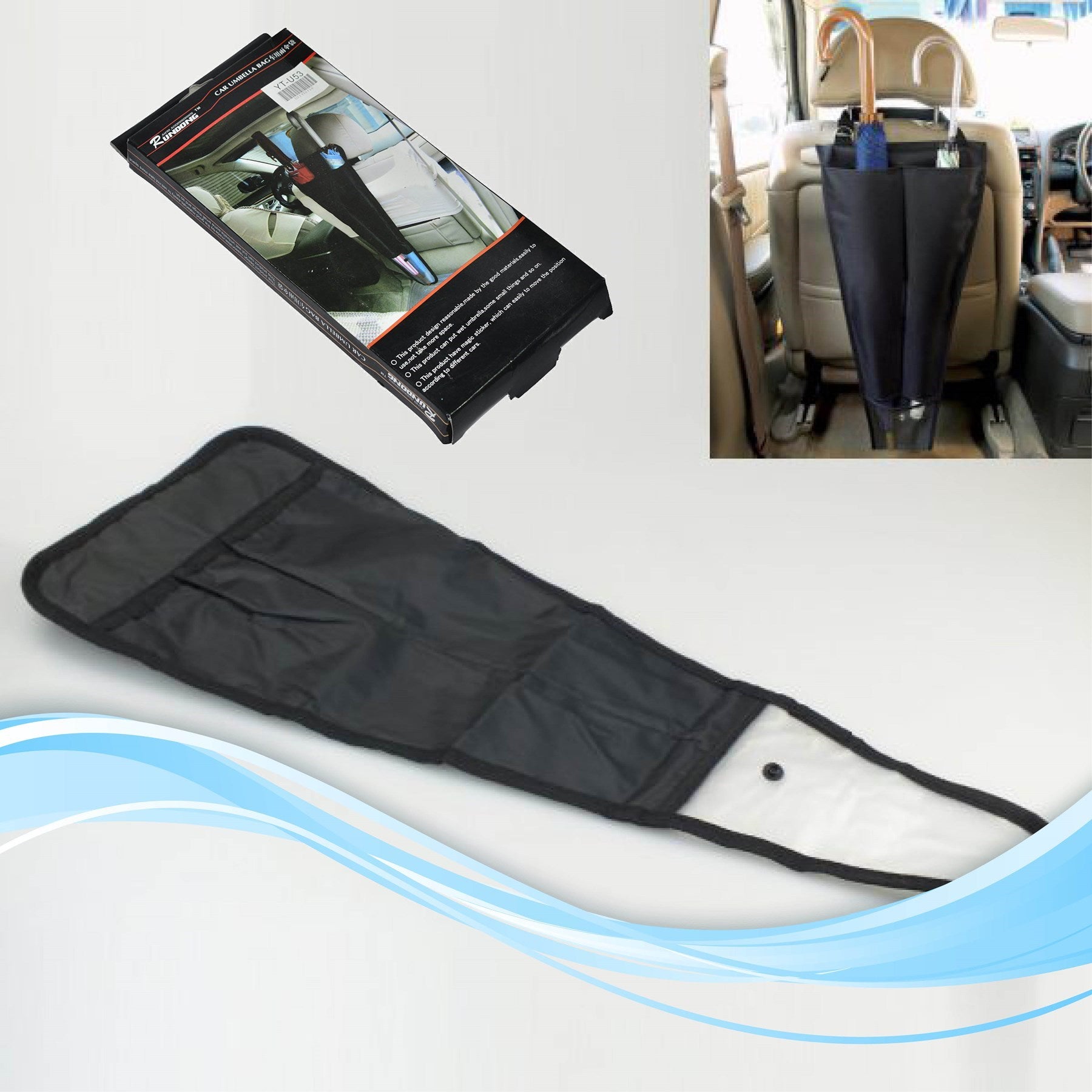 ® Pratik Araç Şemsiye Tutucu ve Saklama Kılıfı