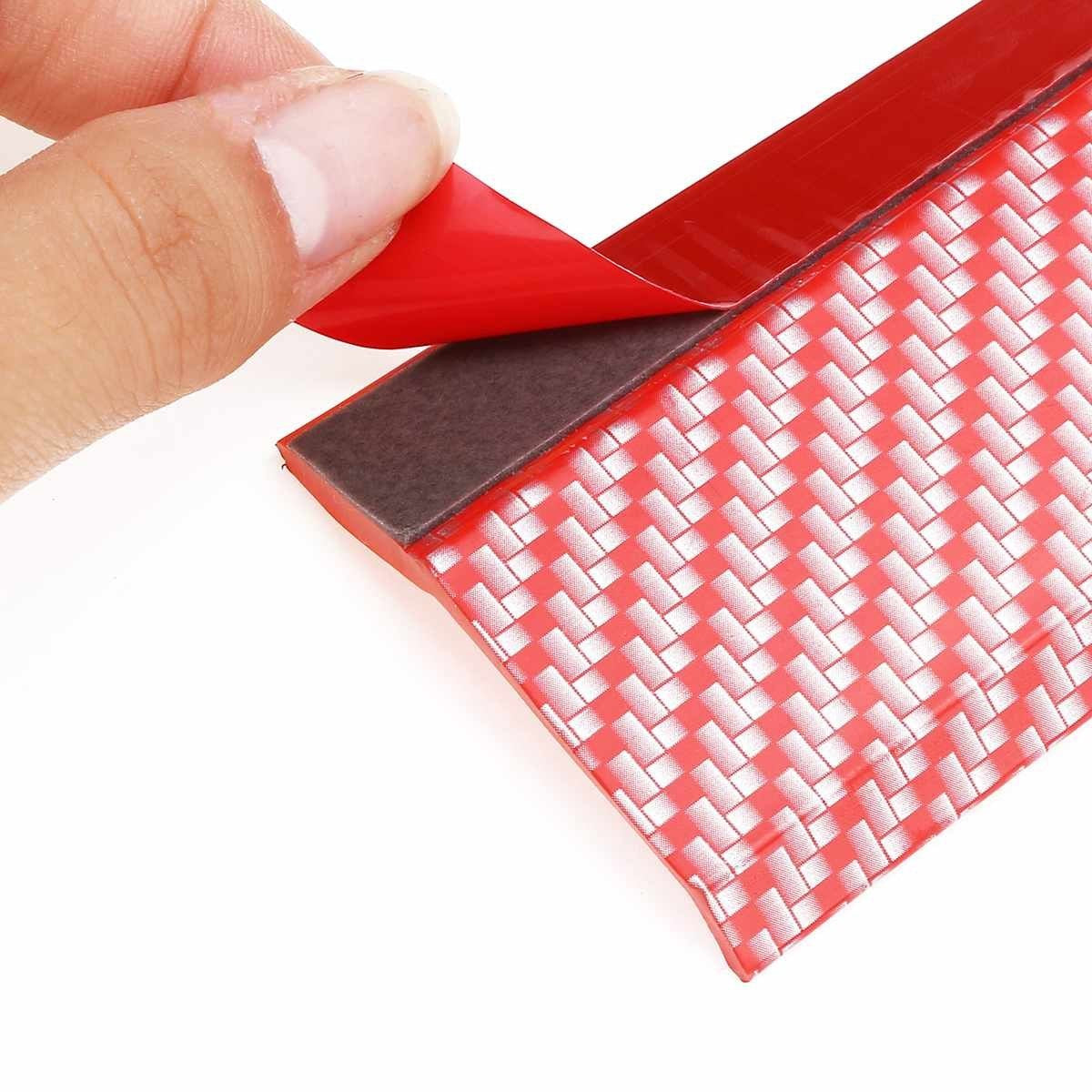 ANKAVERSE® Kırmızı Kauçuk Tampon Koruyucu Şerit - 2.5m