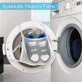 Pratik Çamaşır Makinesi Kapağa Bağlamalı Ayakkabı Yıkama Filesi (5286)