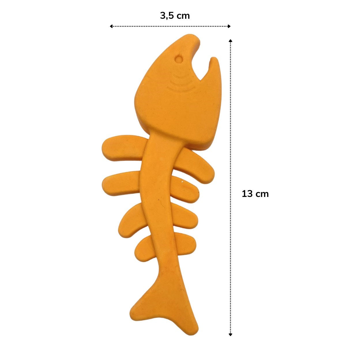 ANKAVERSE® Renkli Balık İskeleti Kedi Oyuncağı