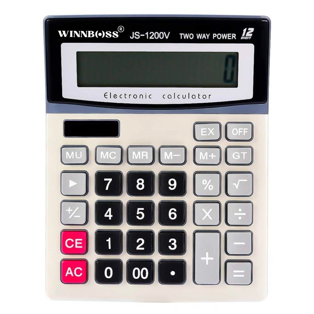 ANKAVERSE® 12 Haneli Büyük Ekranlı Hesap Makinesi
