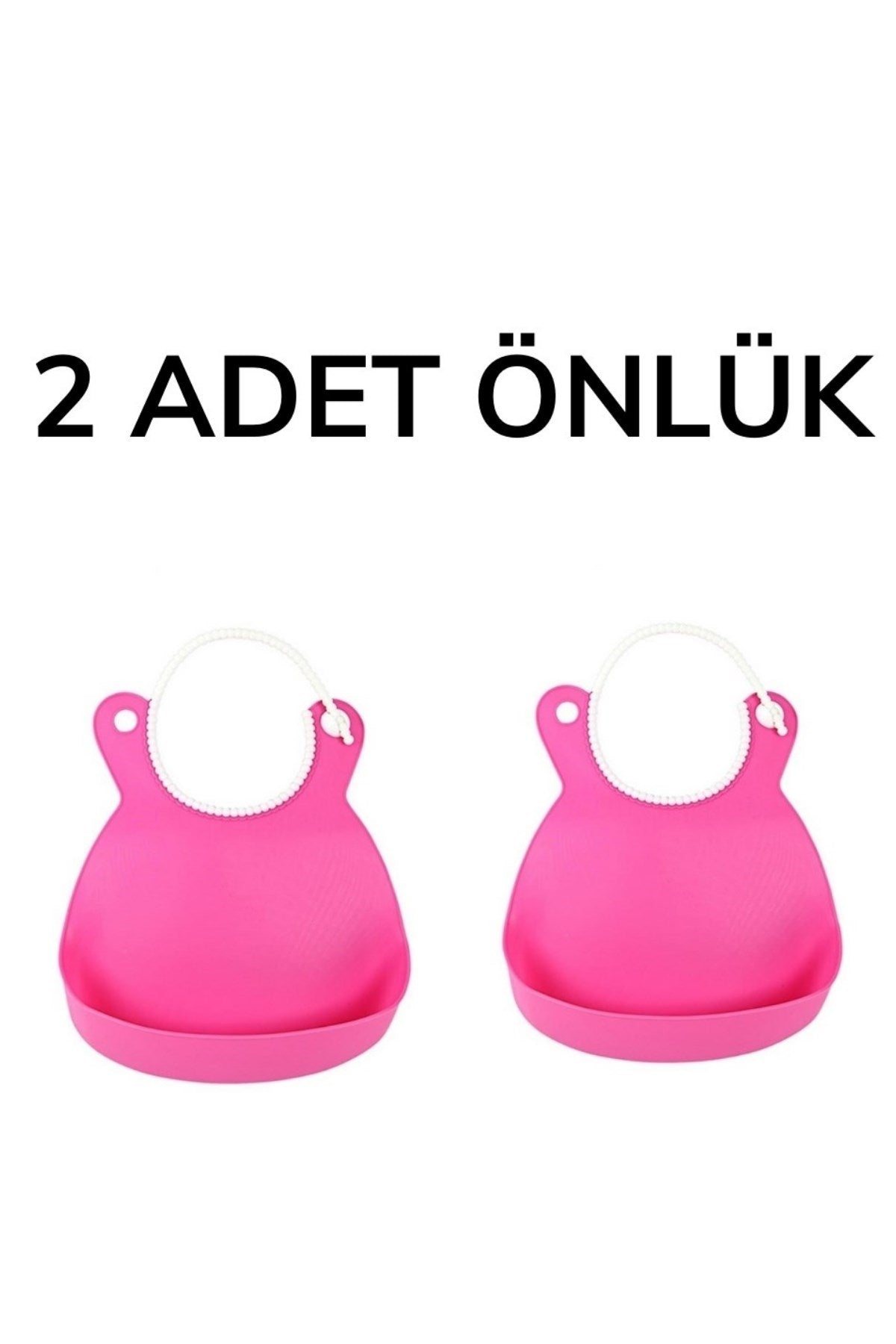 ANKAVERSE® Pembe Silikon Bebek Mama Önlüğü - Dökülme Önleyici ve Bükülebilir