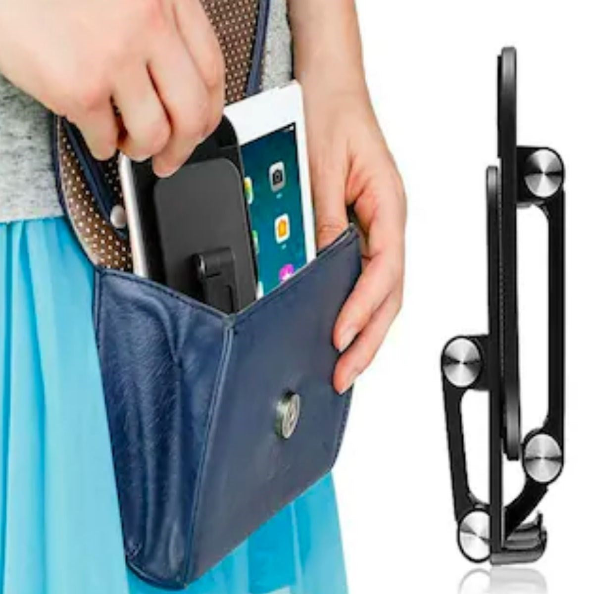 ANKAVERSE® Ayarlanabilir Kaydırmaz Telefon ve Tablet Standı