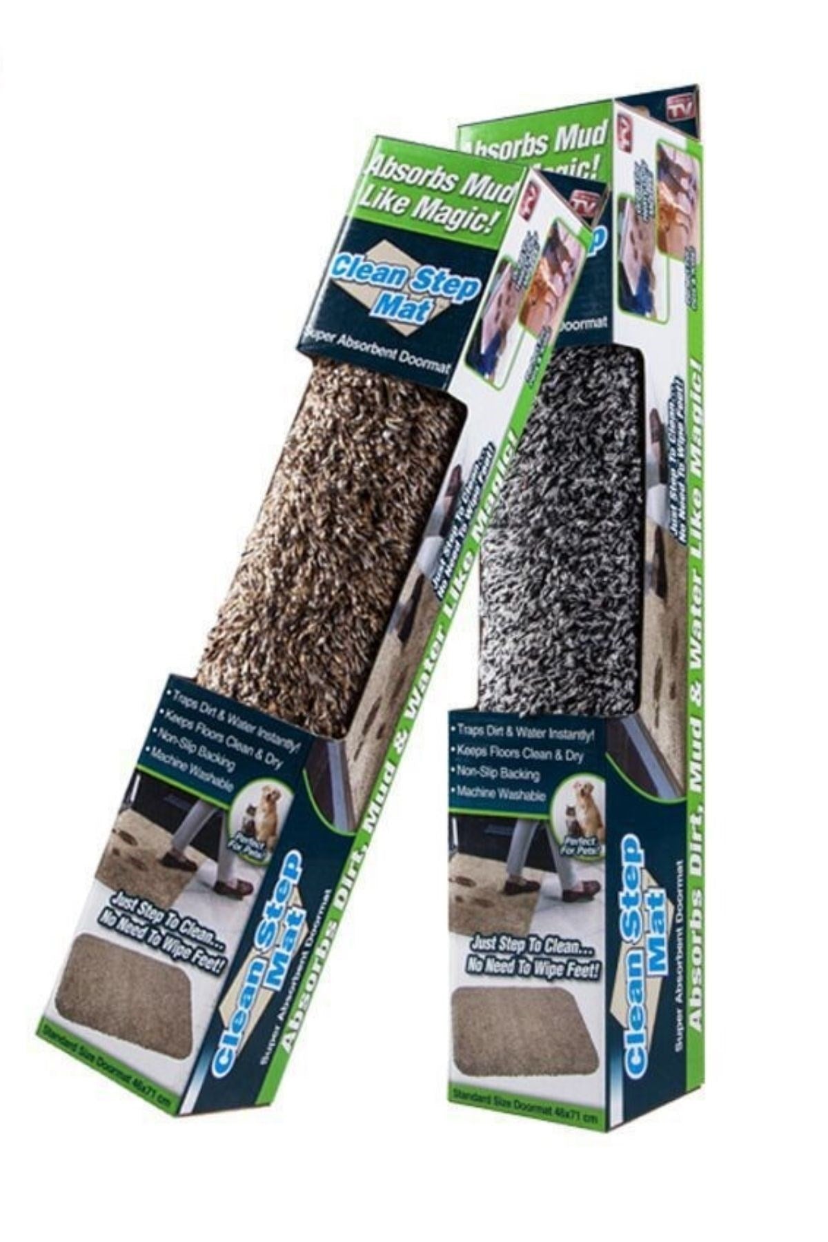 ANKAVERSE® Clean Step Süper Emici Yıkanabilir Paspas