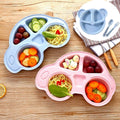 ANKAVERSE® Araba Şeklinde Eğlenceli Bebek Mama Tabağı