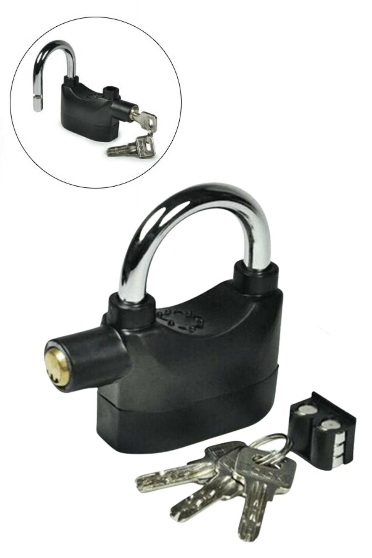 ANKAVERSE® 120dB Alarmlı Su Geçirmez Güvenlik Kilidi