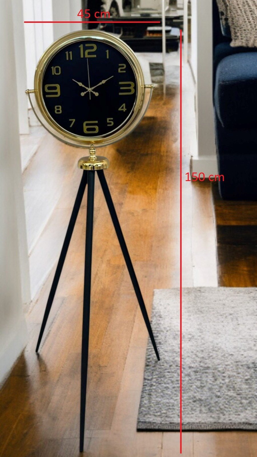 Royal Gold Tripod Ayaklı Saat