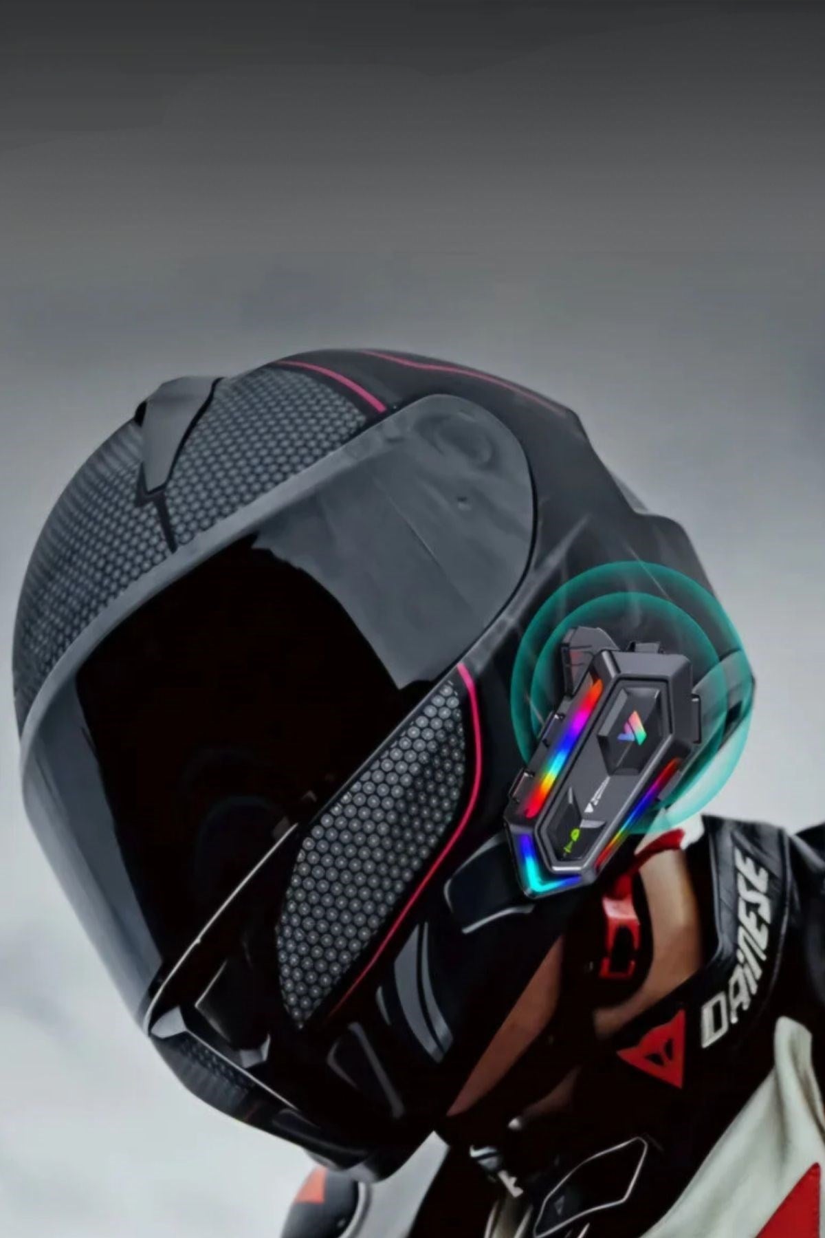 ANKAVERSE® Y20 Motorsikletler İçin Kablosuz Bluetooth Kulaklıklı – Suya Dayanıklı, Uzun Ömürlü Batarya, Gürültü Engelleme Özellikli Kask Kulaklığı