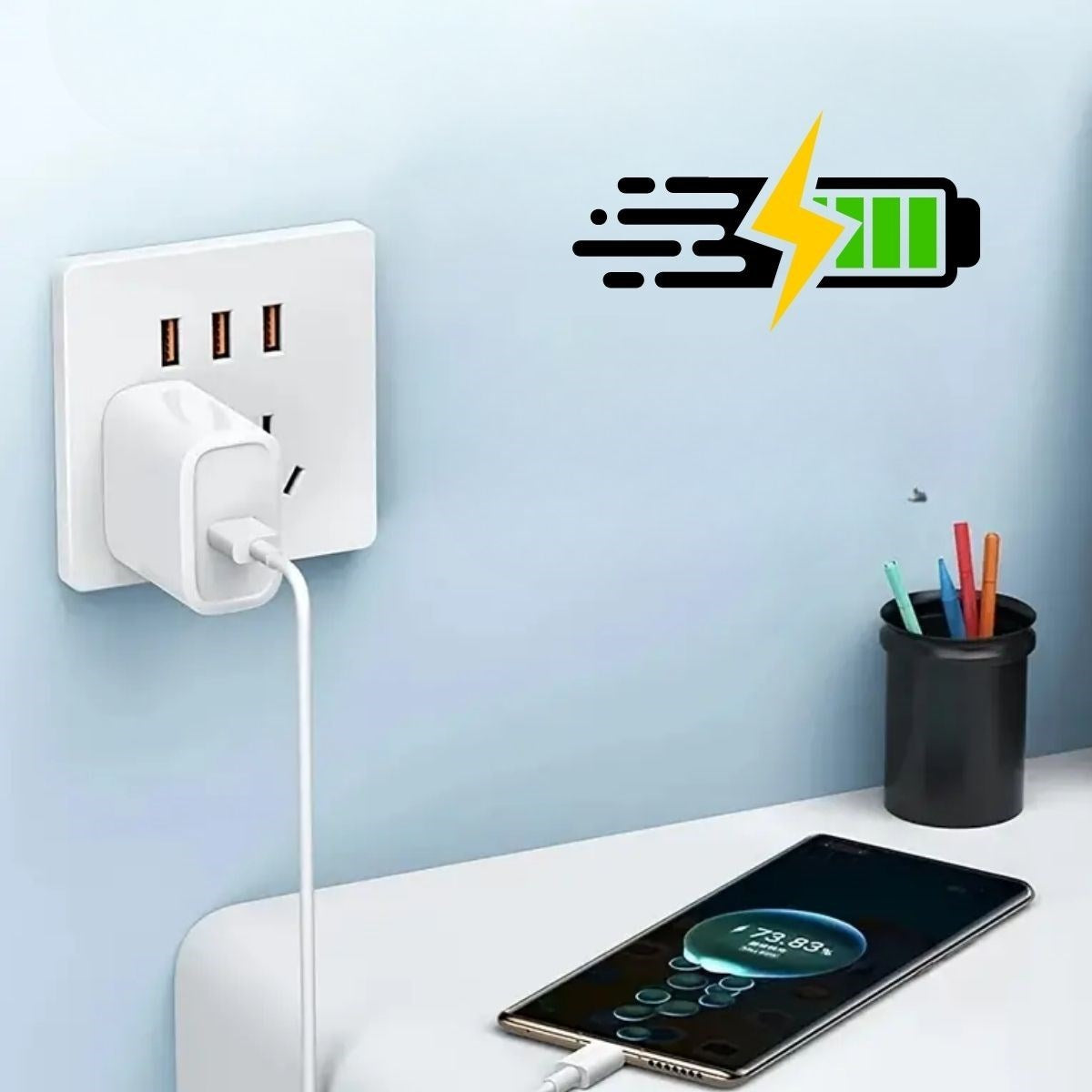 ANKAVERSE® 120W Ultra Hızlı Type-C Şarj Aleti