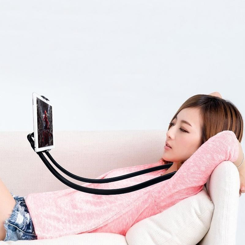ANKAVERSE® Boyuna Asılan Ergonomik 360 Derece Cep Telefonu Tutucu Stand