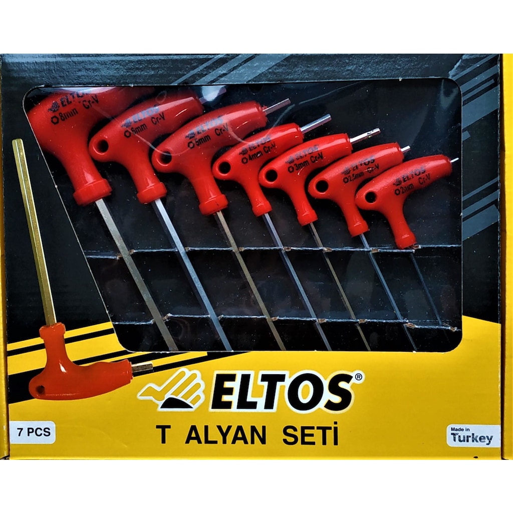 Alyan Takımı 7 Parça T Tipi Allen - Eltos (5286)