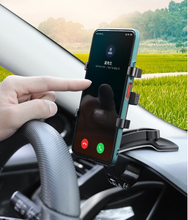 Araba Gösterge Üstüne Takılan 360 Oynar Başlıklı Telefon Tutucu (5286)